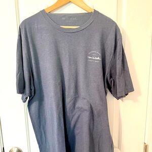 Travis Mathew Men's Gray Graphic T-Shirt